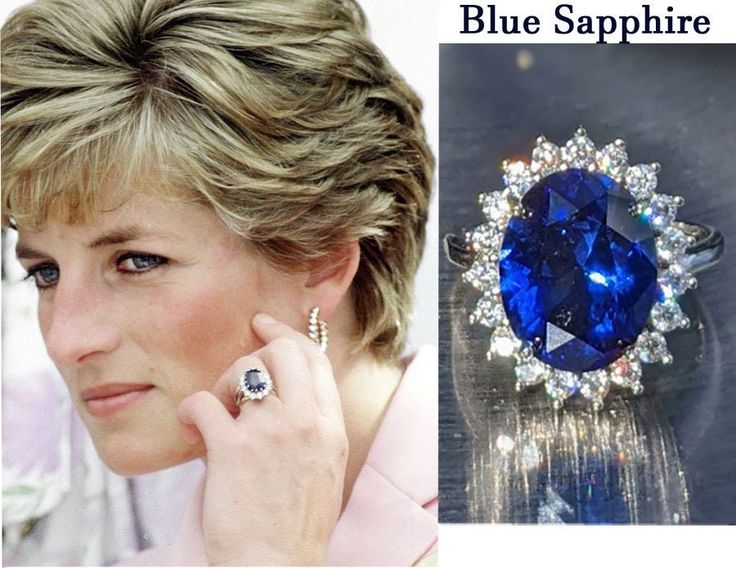 Princess Diana Sapphire Engagement Ring Princess Diana's iconic sapphire engagement ring